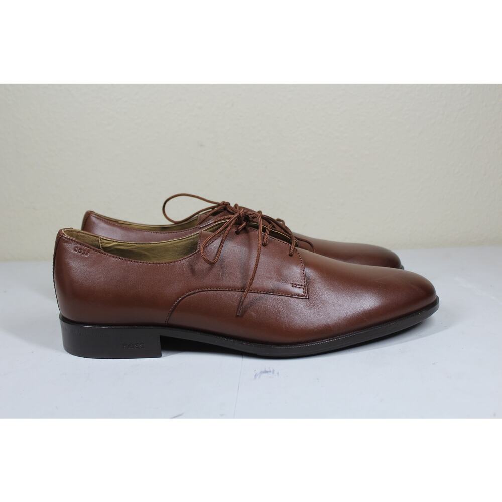 Boss Saul Derb lace up Size 12 Brown NEW